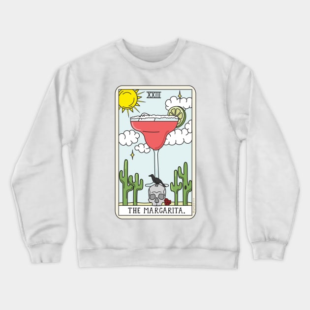 MARGARITA READING Crewneck Sweatshirt by sagepizza